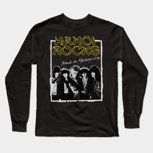 hanoi rocks retro Long Sleeve T-Shirt